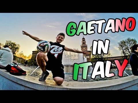 FREESTYLE FOOTBALL TRIP : GAETANO IN ITALY !