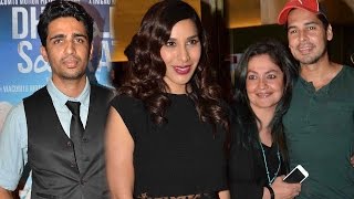 Ali Fazal Sophie Choudry Gulshan Devaiah At The Screening Of Dharam Sankat Mein