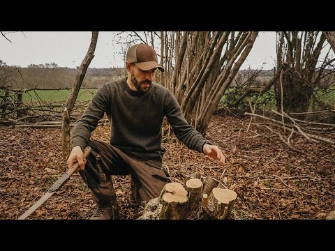 Ancient Bushcraft Skills: 6,000+ Year Old Technique | Off Grid Woodland Project
