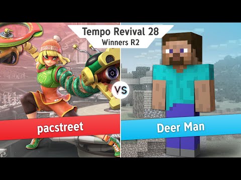 Tempo Revival 28 - pacstreet (Min Min) Vs. Deer Man (Steve) - WR2 - Smash Ultimate