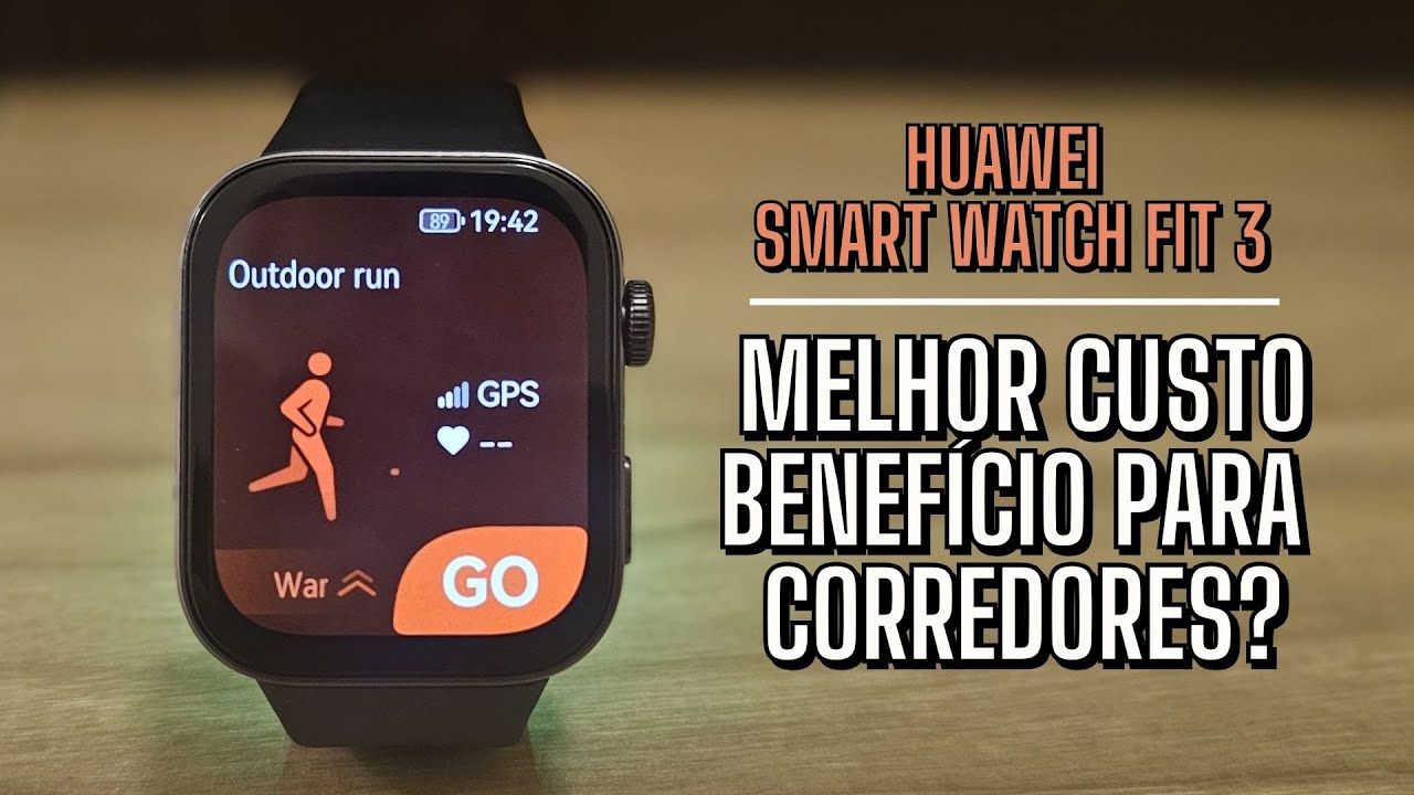Huawei Smart Watch Fit 3: RELÓGIO com MELHOR CUSTO BENEFÍCIO para corredores?
