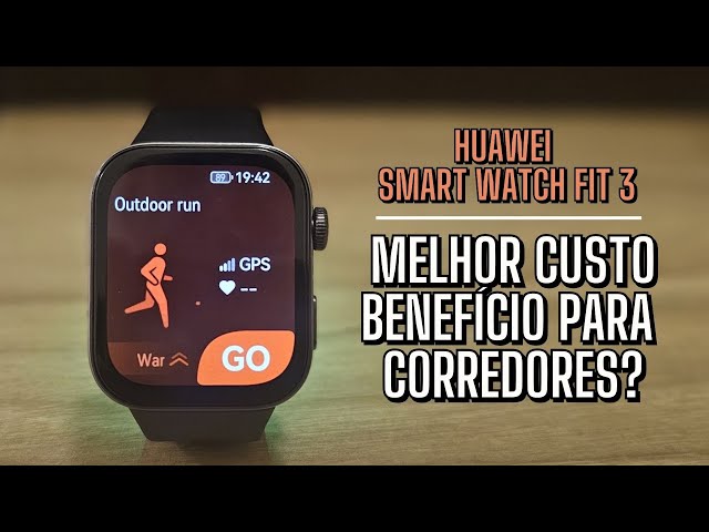 Huawei Smart Watch Fit 3: RELÓGIO com MELHOR CUSTO BENEFÍCIO para corredores?