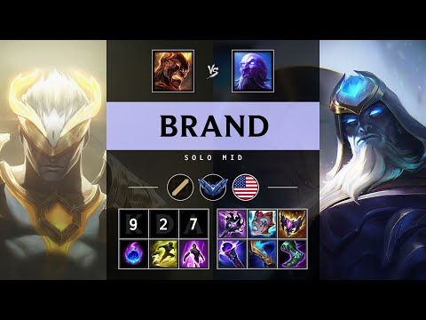 Brand Mid vs Ryze - NA Diamond Patch 25.21
