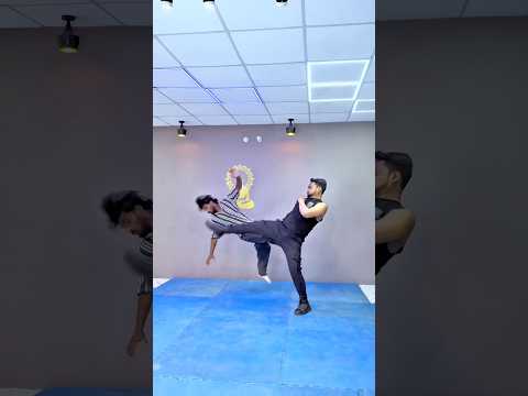 Tony Jaa Front Kick Tutorial for Beginners Step-By-Step💥. #tonyjaa #muaythai #shorts