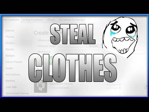 How To Copy Shirt On Roblox 2018 Without Paintnet Bc - 