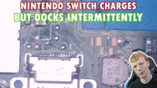 Nintendo Switch Video Flickering When Docked - Intermittent Charging and Docking Diagnosis & Repair