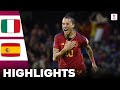 Spain vs Italy | Highlights | UEFA Women's Nations League 27-10-2023