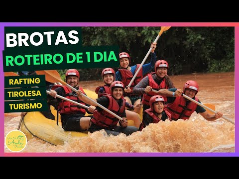 BROTAS - ROTEIRO DE 1 DIA - MUITA AVENTURA!