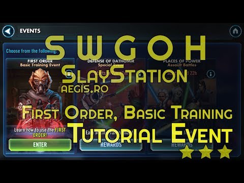 SWGOH First Order, Basic Training Event