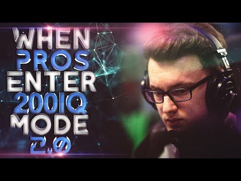 DOTA 2 - WHEN PROS ENTER 200 IQ MODE! (Smartest Plays & Next Level Moves By Pros) 2.0