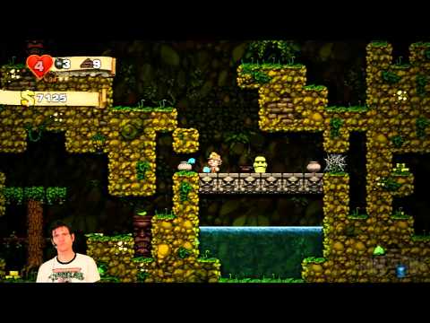 [2012-07-04] MAN vs SPELUNKY (XBLA - Night 2) - Play the original free at spelunkyworld.com n...