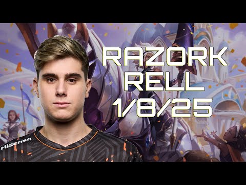 EUW SERVER - Razork Dominating With Rell Jungle! - FNC Razork Plays Rell JUNGLE vs Poppy