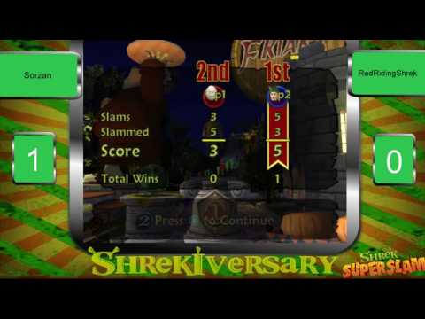 Shrekiversary - Sorzan (Humpty Dumpty) vs. RedRidingShrek (Robin Hood) - Shrek SuperSlam