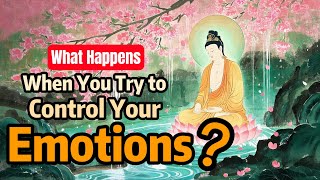 What Happens When You Try to Control Your Emotions? | Buddhist Wisdom｜Mindfulness｜Meditation