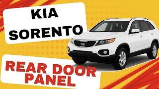 How to Remove Rear Door Panel — Kia Sorento (2nd Gen) | Step-by-Step DIY Guide