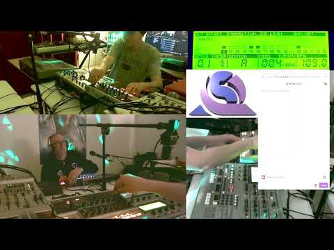 Jam Night 5-20-2022 Yamaha RS7000 AN200 DX200 ASM Hydrasynth Dreadbox Typhon