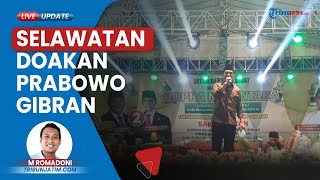 Jatim Berselawat, Ribuan Warga Doakan Prabowo-Gibran Menang di Pilpres 2024