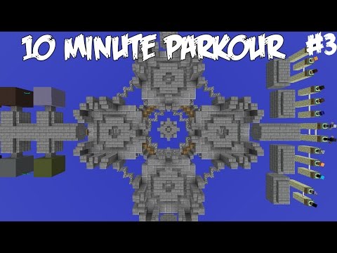 RAIVOISAT TIKUT /w JKokki - Pelataan 10 Minute Parkour Minecraft - Osa 3