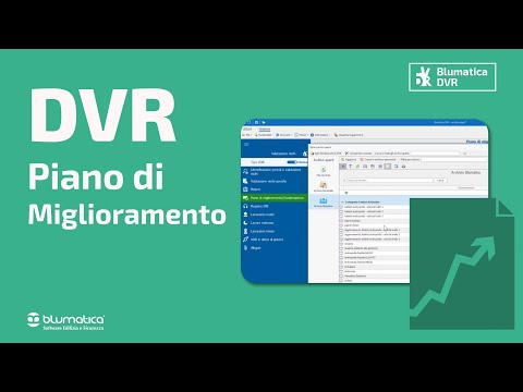 Blumatica DVR: Piano di miglioramento
