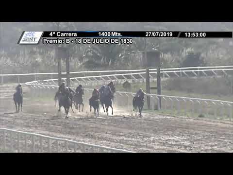 27/07/2019 – Hipodromo Colonia – Carr 4 – B - 18 DE JULIO DE 1830