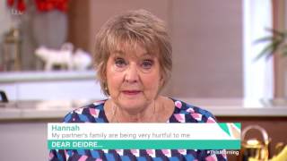 My Partner's Family Are Being Very Hurtful Towards Me | This Morning