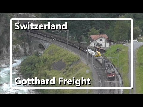 Carga mista na Gotthard Bahn!