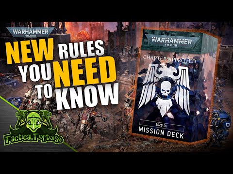 How the New Challenger Mission Cards Work? (and other new 40k mission rules) | Chapter Approved 2025
