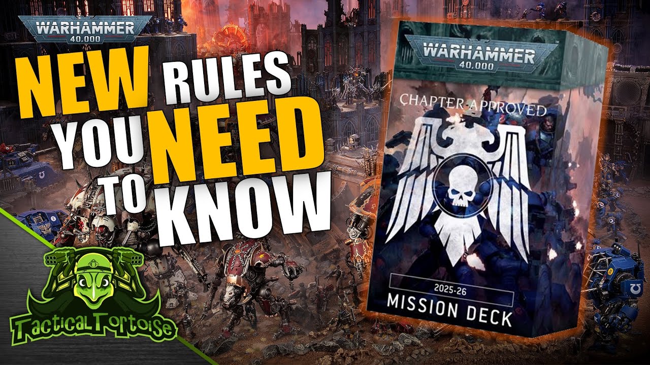How the New Challenger Mission Cards Work? (and other new 40k mission rules) | Chapter Approved 2025