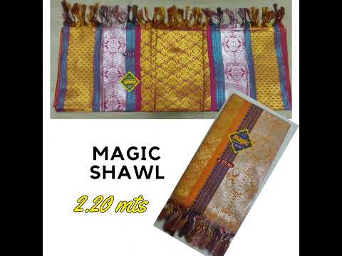 310 gsm zari silk ponnadai