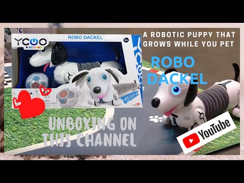 #roboticpet #interactive #remotecontrol  ROBO DACKEL