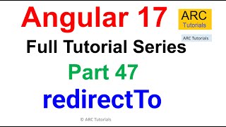 Angular 17 Tutorial For Beginners #46 - redirectTo | Angular 17 Tutorial
