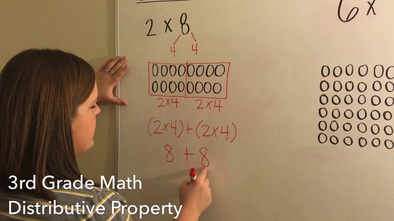 3rd Grade Math - Distributive Property