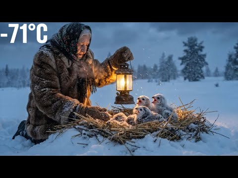 When Siberia Froze at −71°C, a 90-Year-Old Woman Refused to Let Snowy Owls Starve