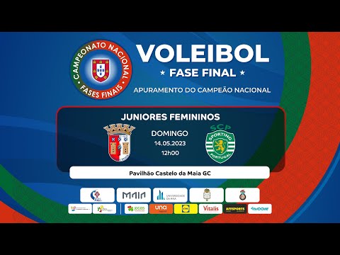 SC BRAGA x SPORTING CP - FASE FINAL JUNIORES FEMININOS 2023 - 5º E 6º LUGAR