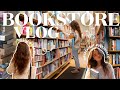 bookstore vlog 🌼✨spend the day book shopping with me at independent bookstores! (+ book haul!)