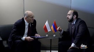 The Meeting of the Ministers of Foreign Affairs of Armenia and Poland