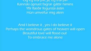Eythor Ingi - Eg a lif (English lyrics)