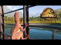 Raptor Jumping Into The Lagoon Attempt | Jurassic World Evolution 2