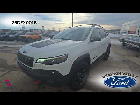 2020 Jeep Cherokee Trailhawk 4x4 in White for sale at Drayton Valley Ford in Drayton Valley, AB