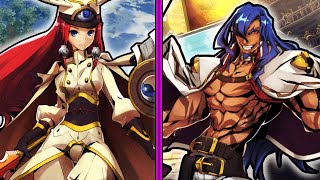 BBCF: Aka(Tsubaki) Vs. 7(Azrael)