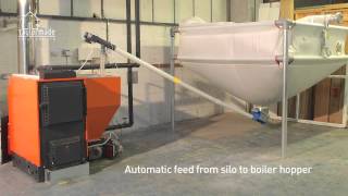 preview picture of video 'Biomass Wood Pellet Boiler Heating Offices in Stockton-on-Tees, UK'