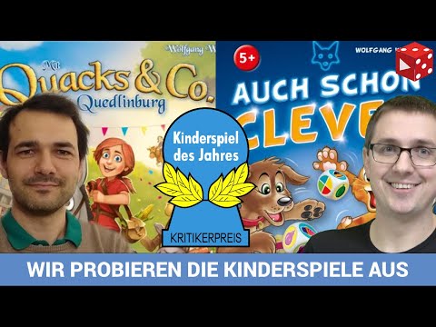 Children's games of the year 2022 tried out: Already clever & With Quarks & Co to Quedlinburg