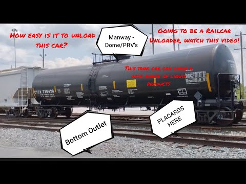 Tank Railcar Unloading Explained while CSX Railfanning (Very Easy)!