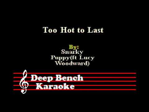 Snarky Puppy (ft Lucy Woodward) - Too Hot to Last (Custom Karaoke Cover)