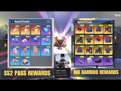 SS2 PASS AND INK BAMBOO DRAWS!!!✨ "CYBER HUNTER GAME"