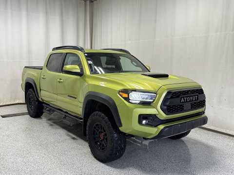 2022 Toyota Tacoma in Green for sale at Park Mazda in Sherwood Park, AB
