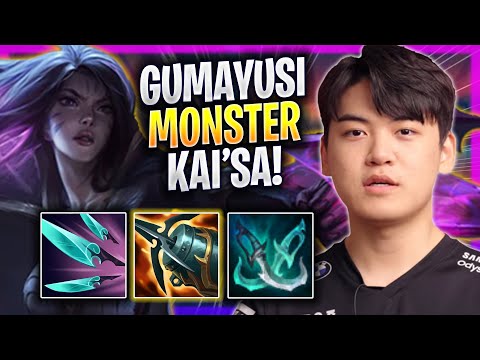 GUMAYUSI IS A MONSTER WITH KAI'SA! - T1 Gumayusi Plays Kai'sa ADC vs Xayah! | Season 2023