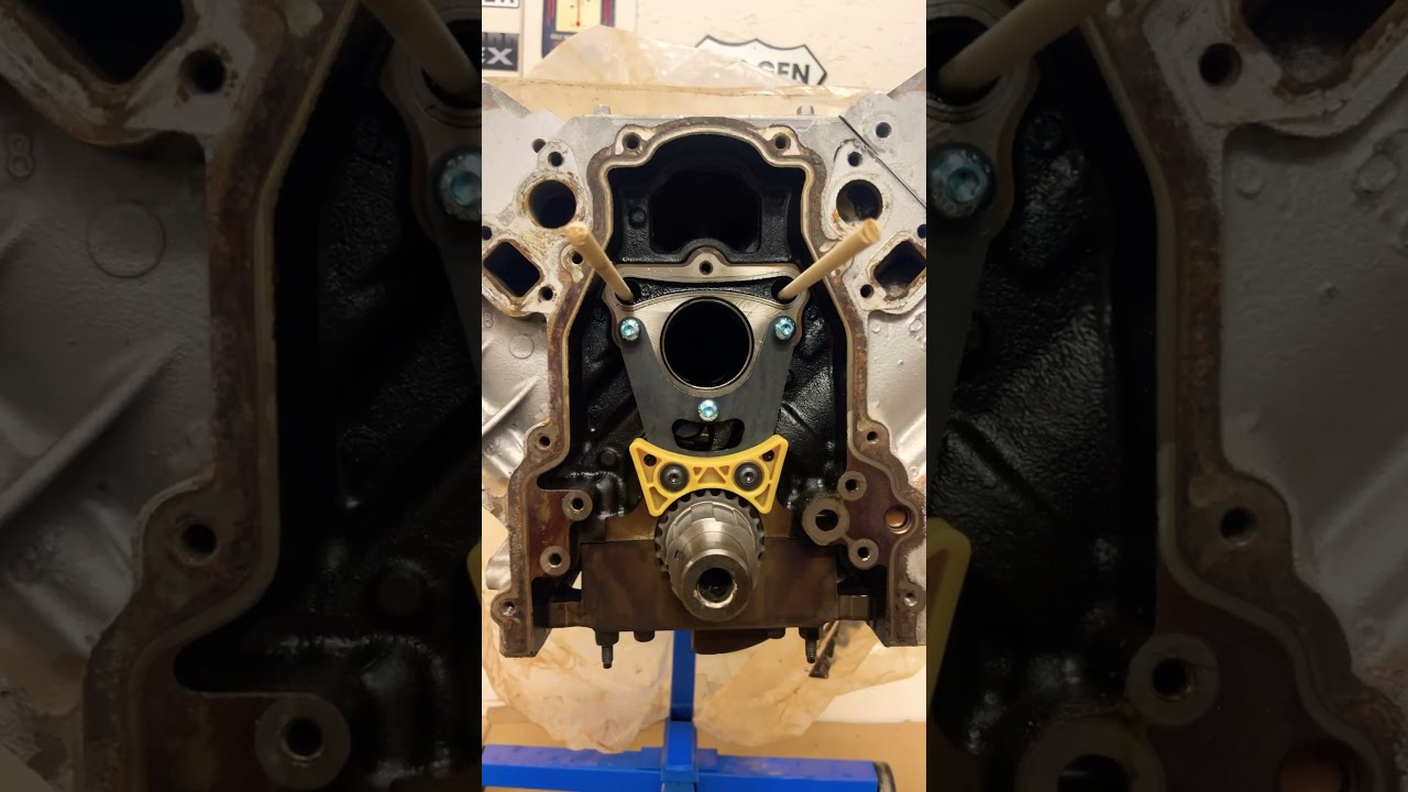 LS Tech Tip Timing Chain Damper Adapter Bracket #lsengine #lsswap #lsswapped #performanceparts