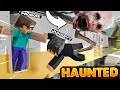 I Survived This HAUNTED TRAIN STATION In Minecraft