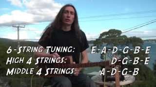 4-STRING TUNINGS FOR CIGAR BOX GUITAR with Justin Johnson